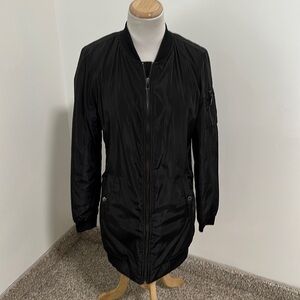 💕 Be Cool Long Bomber Jacket Coat